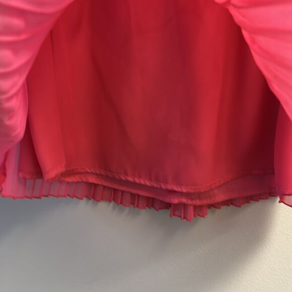 Trouvé Pink Pleated Skirt XS MINI - Picture 3 of 7